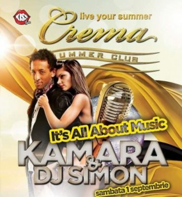 În prima zi din septembrie, clubul Crema din Mamaia îl aduce în mijlocul petrecăreţilor pe Kamara!